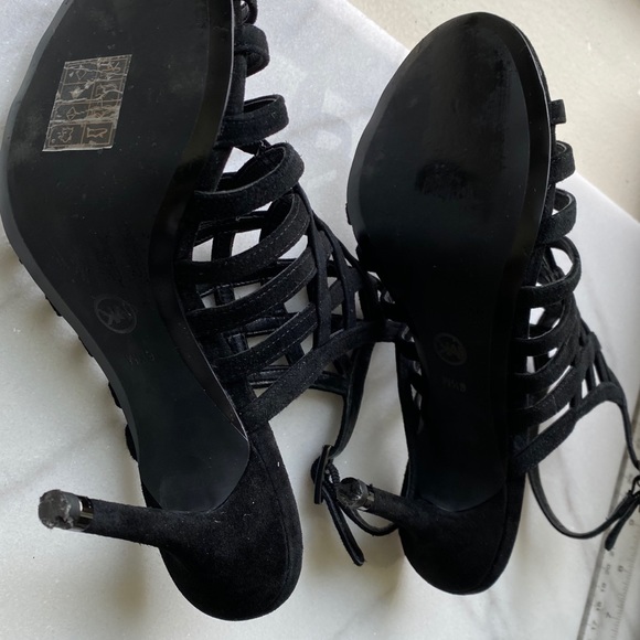 Michael Kors trinity sandal black suede - Picture 5 of 8